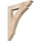 Ekena Millwork Thorton Traditional Smooth Bracket, Douglas Fir, 3 1/2"W x 24"D x 28"H BKT04X24X28THR01SDF - alternate 1